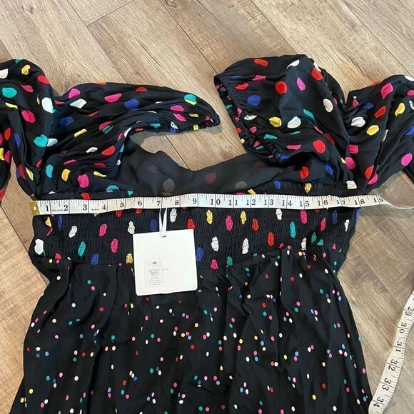 RIXO for Target Multicolor Polka Dot
Long Sleeve Short Dress Retro
Mixed Print s - Picture 6 of 10